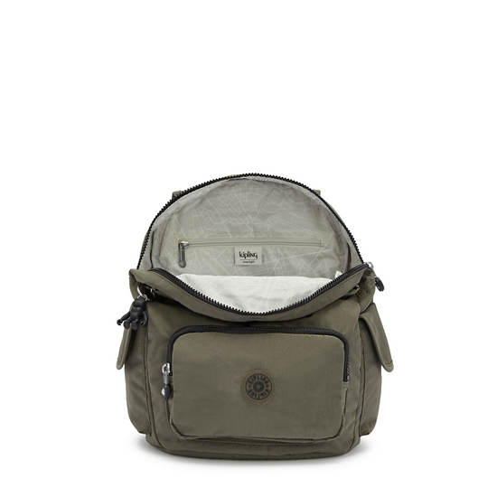 Kipling City Pack Small Rugzak Groen | België 1707UZ